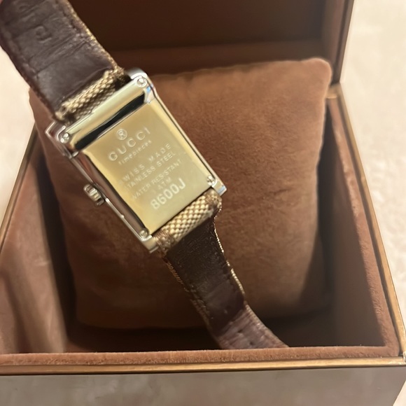 Gucci GG brown canvas watch - Picture 4 of 7